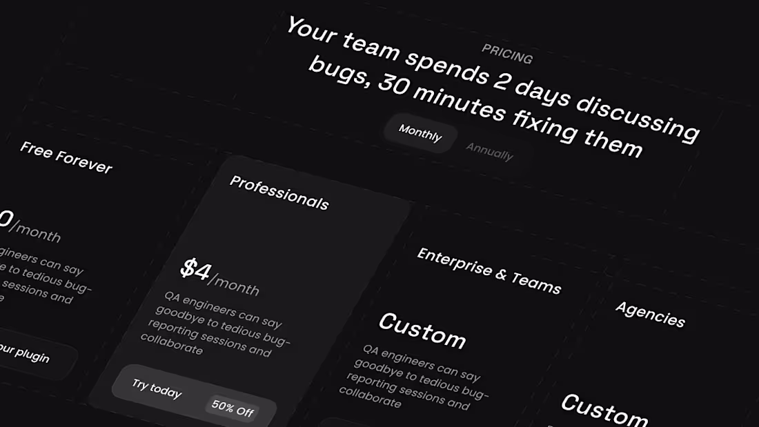 Cover image for pricing section