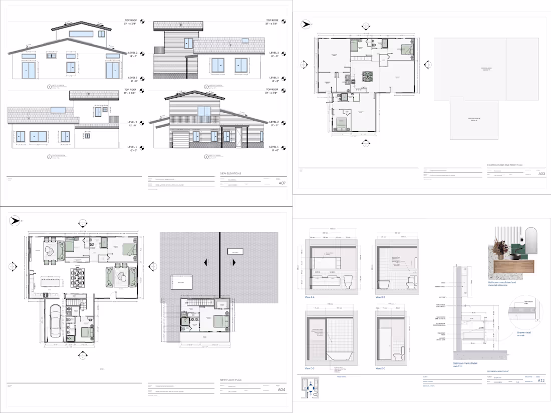 Cover image for Designed a complete residential building