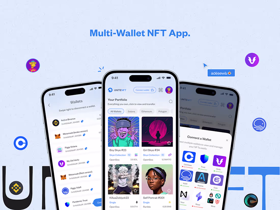 Cover image for UNITENFT - Multi-Wallet NFT App