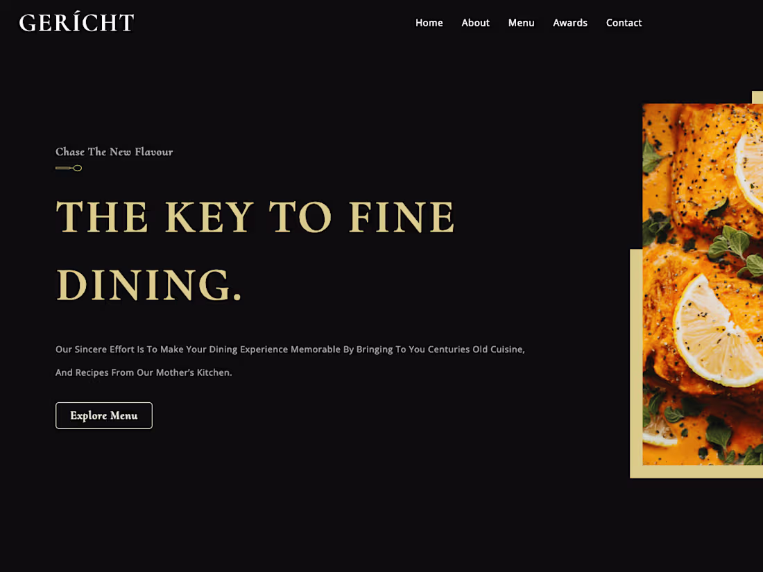 Cover image for Restaurant Application