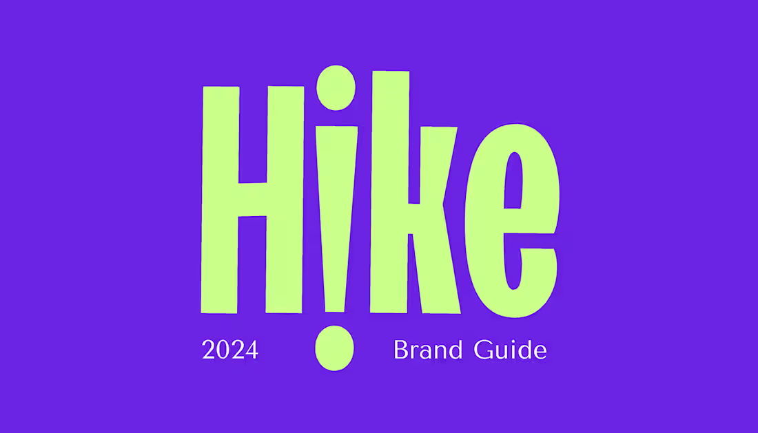 Cover image for Hike Rebrand Guide (For Academic Purposes)