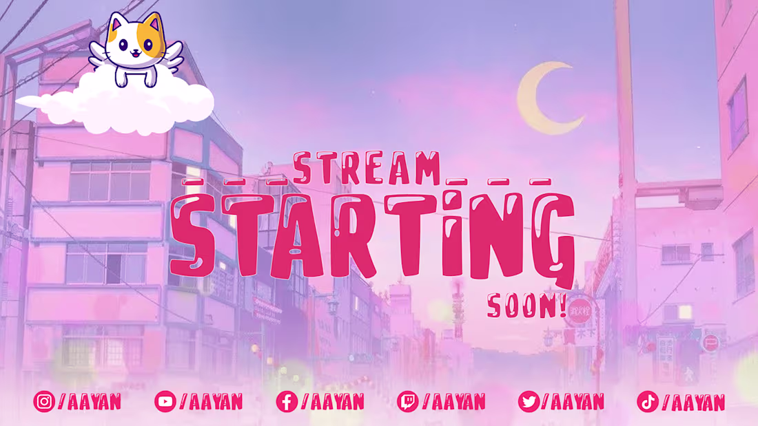 Cover image for (Animated)  "Stream Overlay" for streamers 
