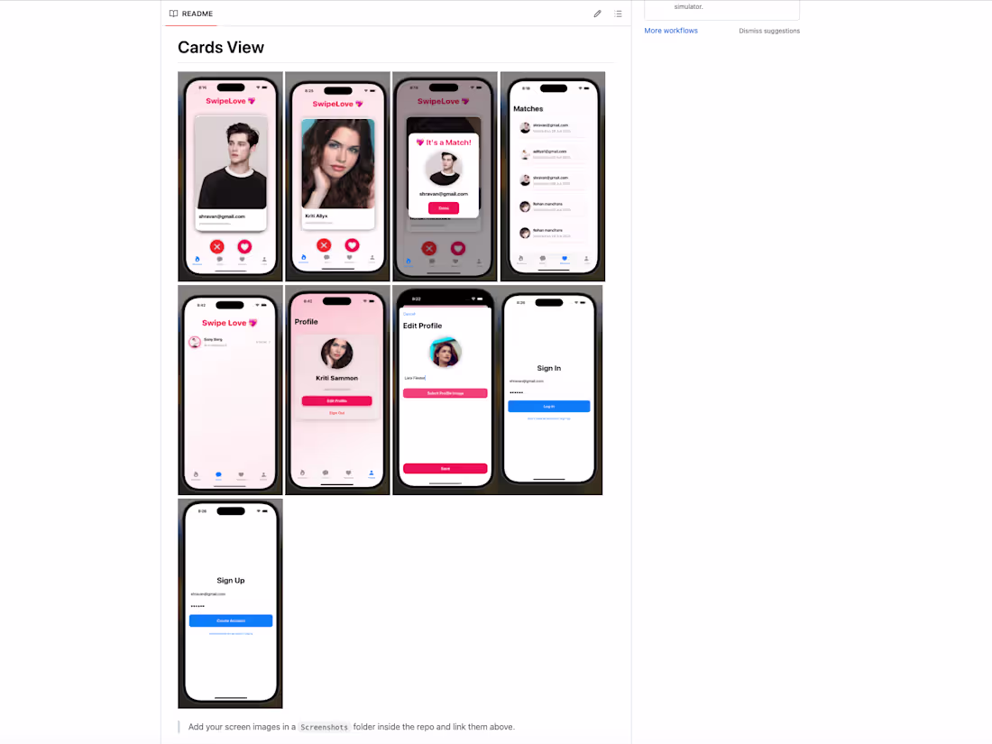 Cover image for SwipeLove – A Modern Dating App in SwiftUI