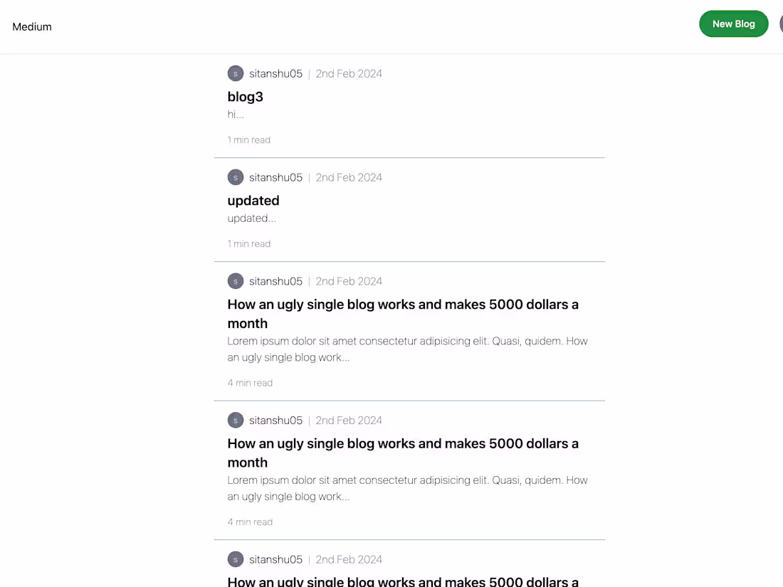 Cover image for Blogging Website Built using Hono