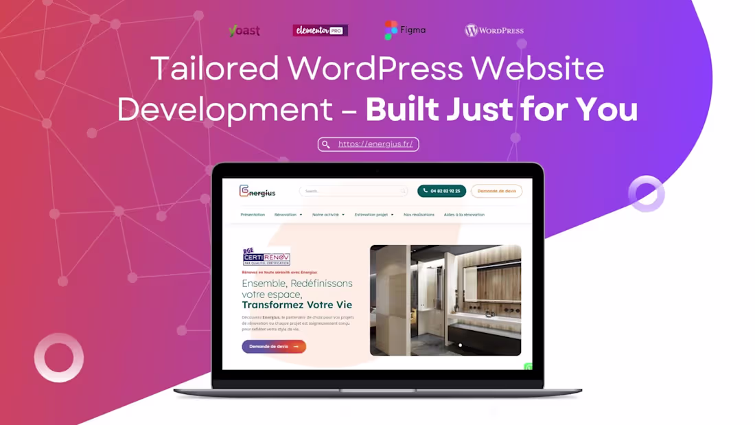 Cover image for Custom WordPress Website Development | Built from Scratch
