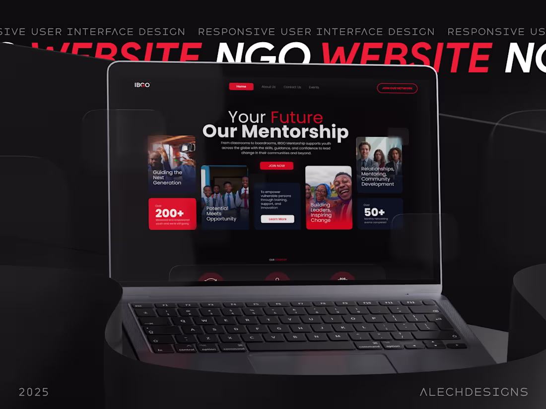 Cover image for IBGO NGO Website Design