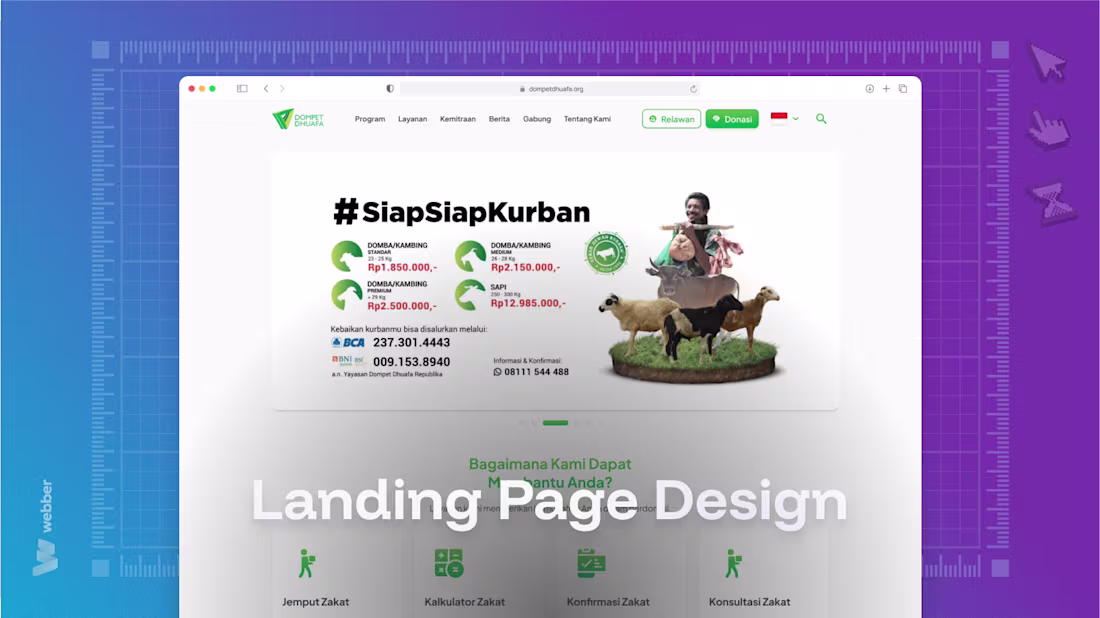 Cover image for Landing Page UI Design