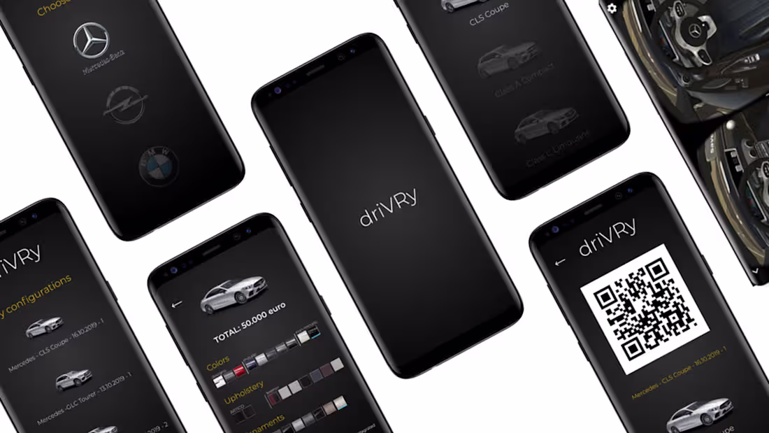 Cover image for DriVRy - Interactive Car Configurator in VR