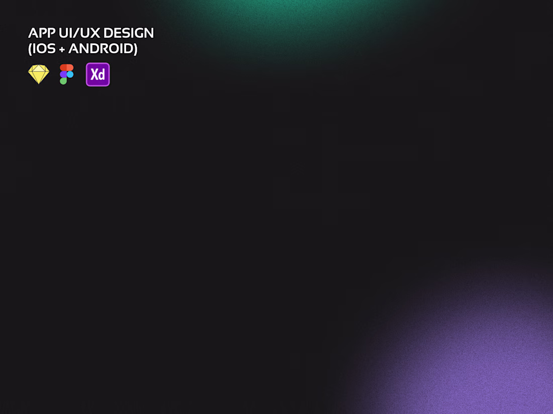 Cover image for App UI/UX Design (iOS & Android)