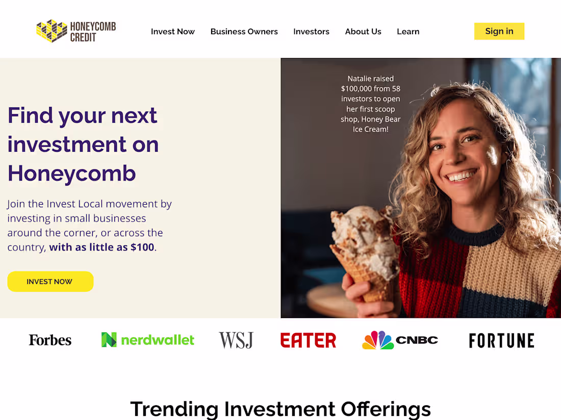 Cover image for Honeycomb Credit