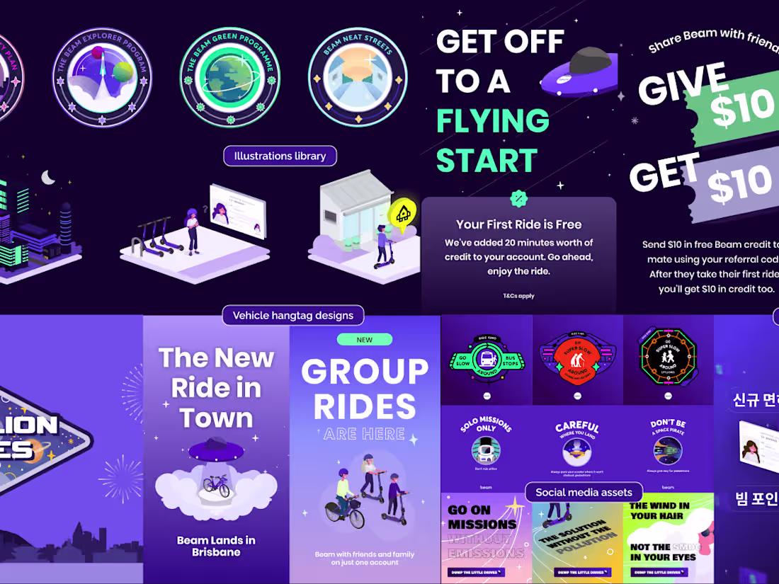 Cover image for Beam brand identity