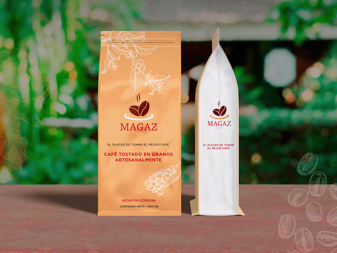 Cover image for Coffee packaging design created for