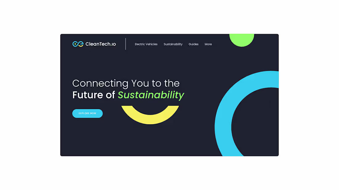 Cover image for CleanTech: Visual Identity