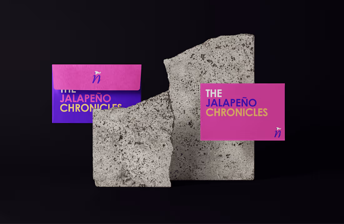 Cover image for Jalapeño Chronicles visual identity