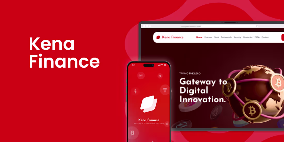 Cover image for Kena Finance UI/UX Design