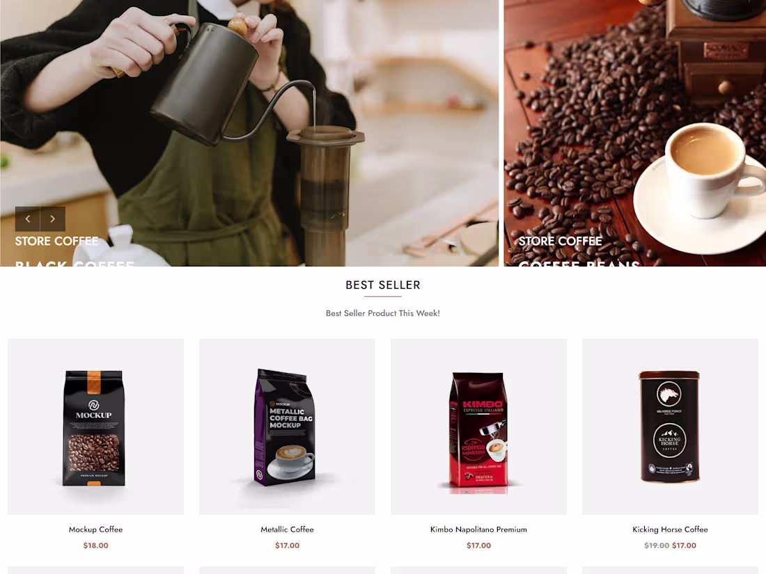Cover image for Shopify Coffee Store