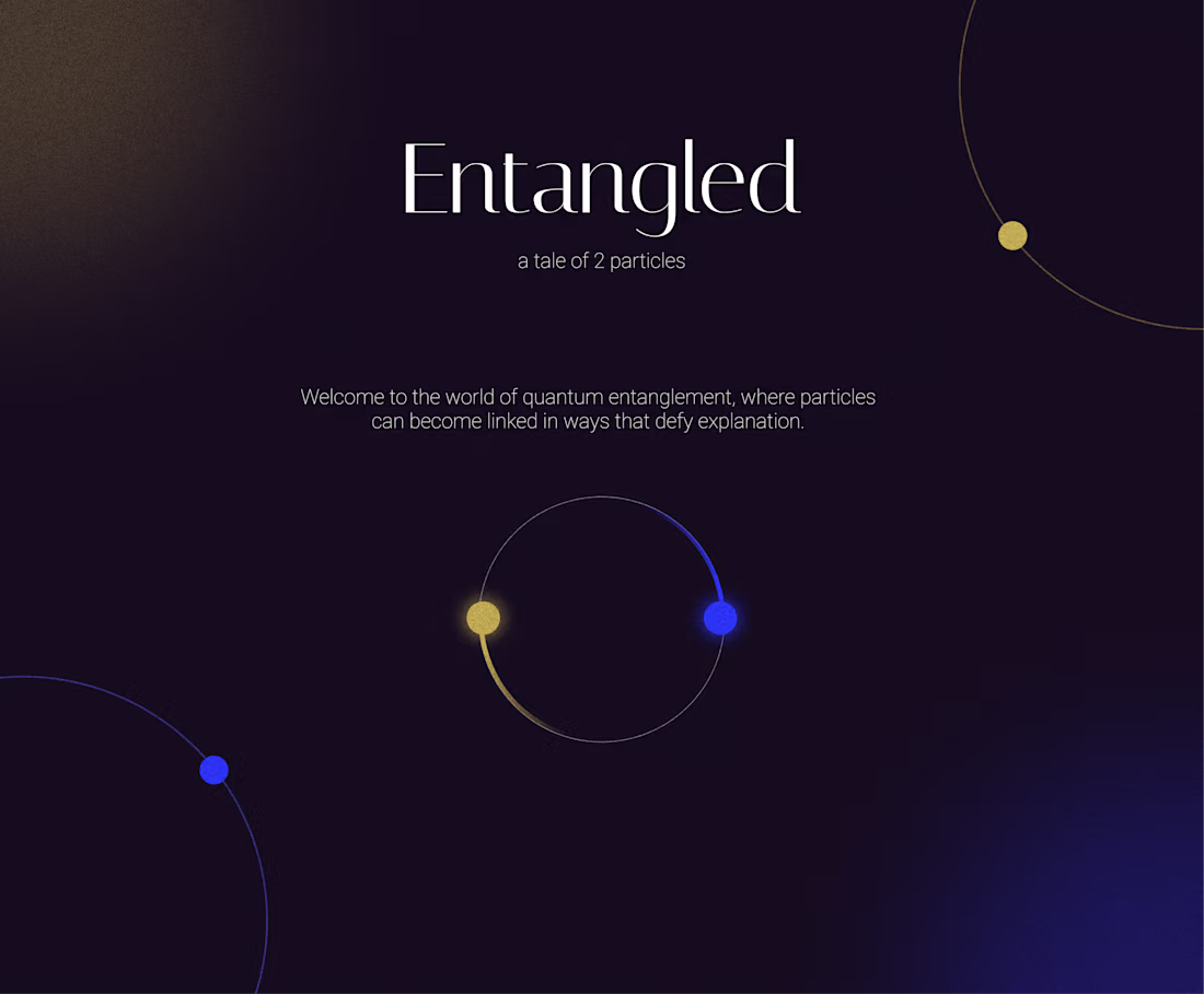Cover image for Entangled - Game Design concept