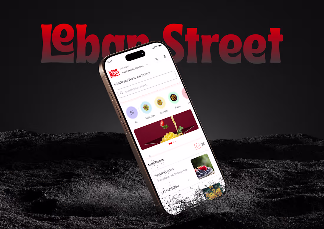 Cover image for Leban Street  |  Restaurant Mobile Web App Design