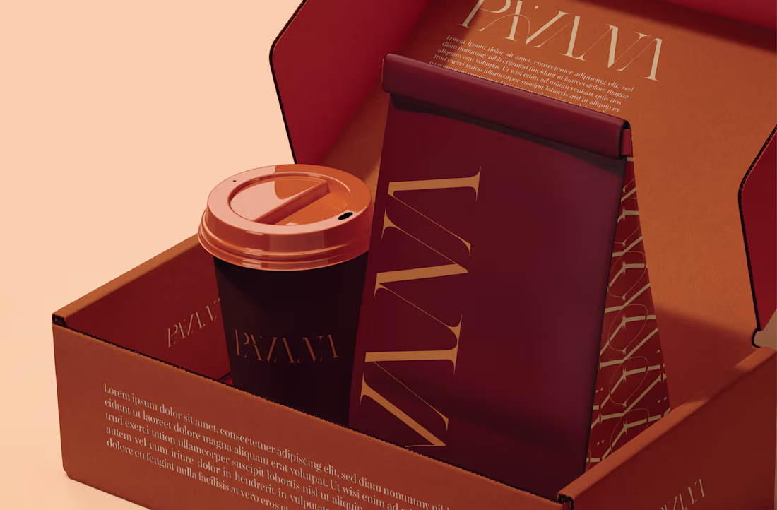 Cover image for brand identity for "pavana"