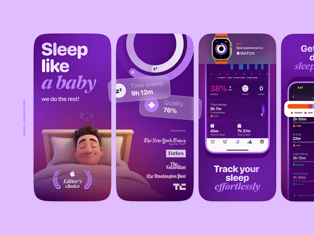 Cover image for App Store Screenshot (App Store Preview)⎜Pillow