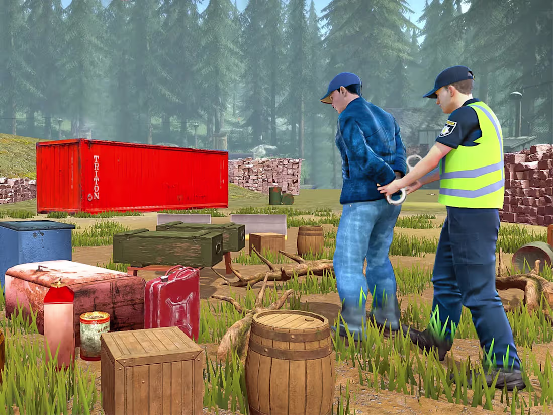 Cover image for Border Police Duty Contraband
