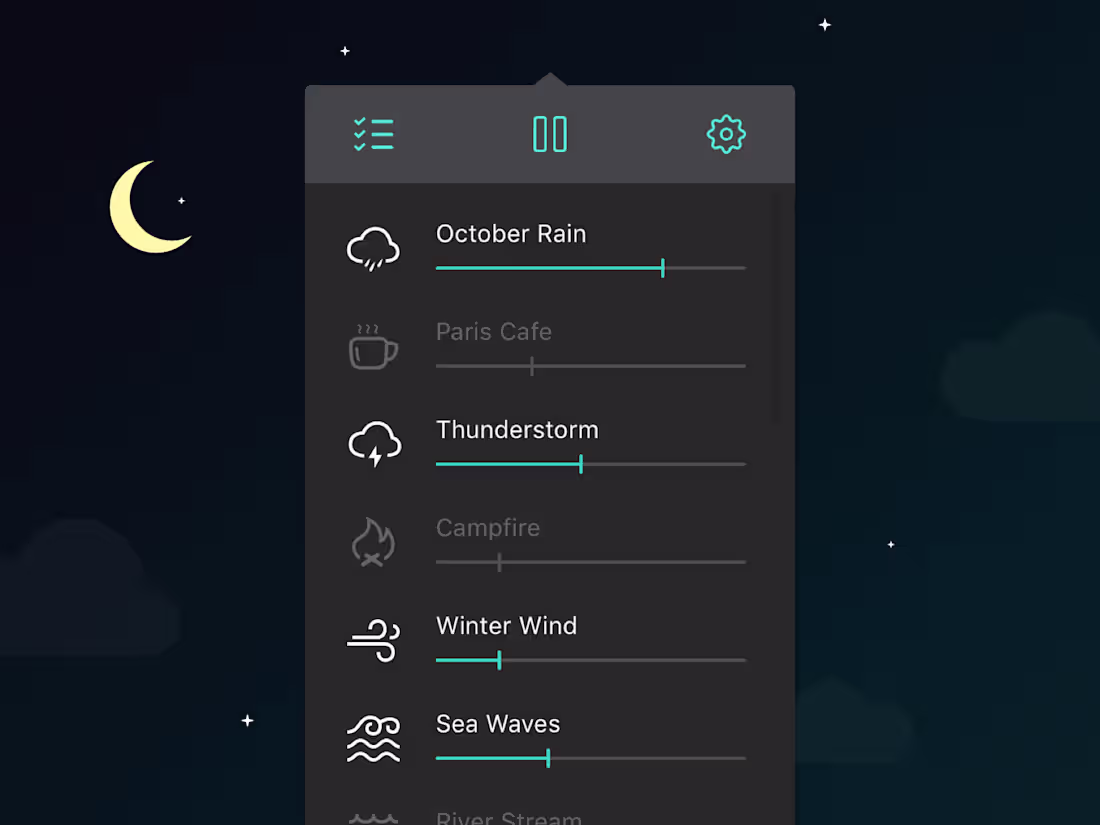 Cover image for Noizio — Calm, Meditate, Sleep