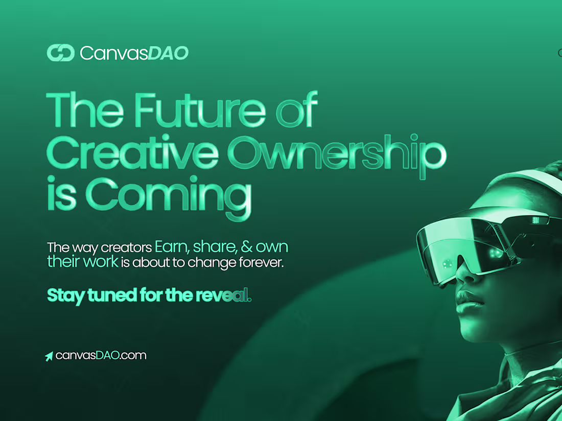 Cover image for CanvasDAO Branding: A Decentralized Future for Creators Canv...