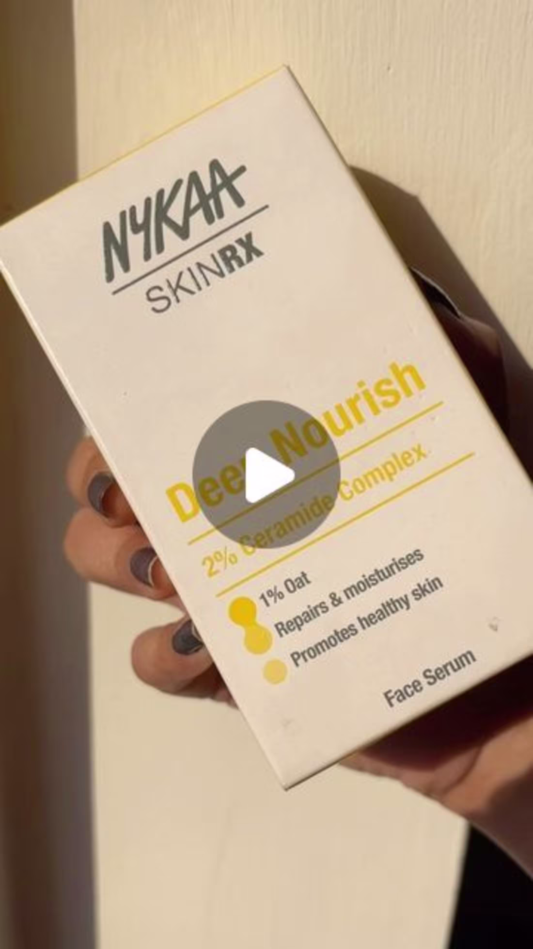 Cover image for GlowTV on Instagram: “Excited to share Nykaa SkinRX face serum …