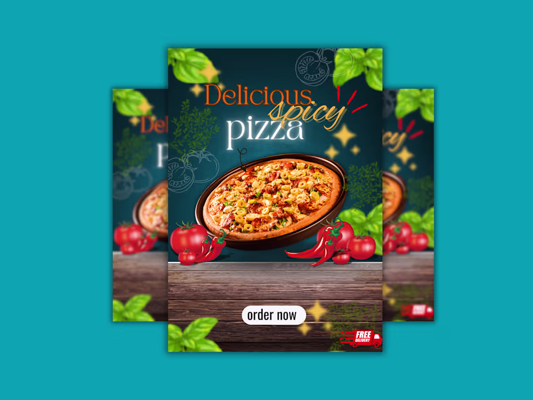 Cover image for SocialSpark_Designsss. on Instagram: ”#Poster designs,#food rel…