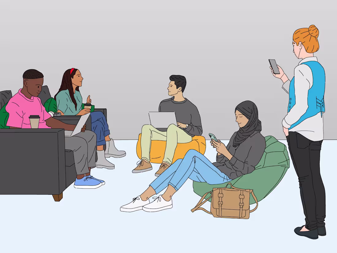 Cover image for University Student Illustration