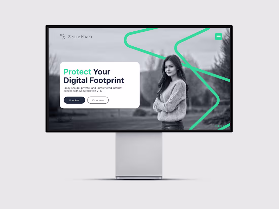 Cover image for Secure Haven VPN Full Service Digital Designs