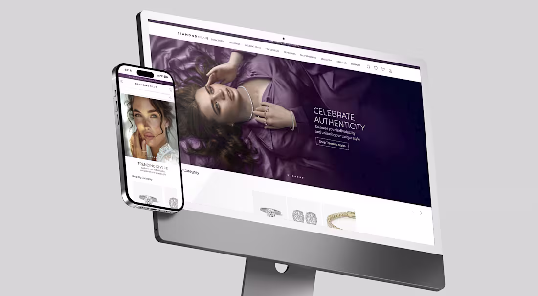 Cover image for Diamond Club UI Design