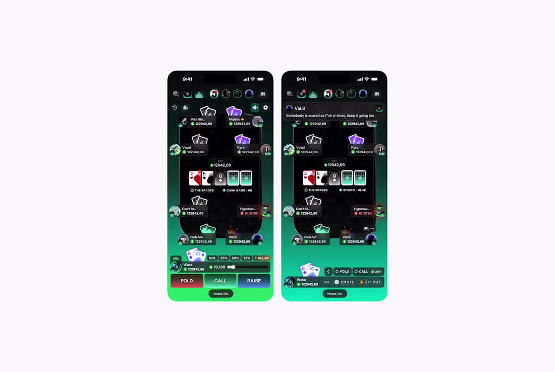 Cover image for Vegas - Poker UI &