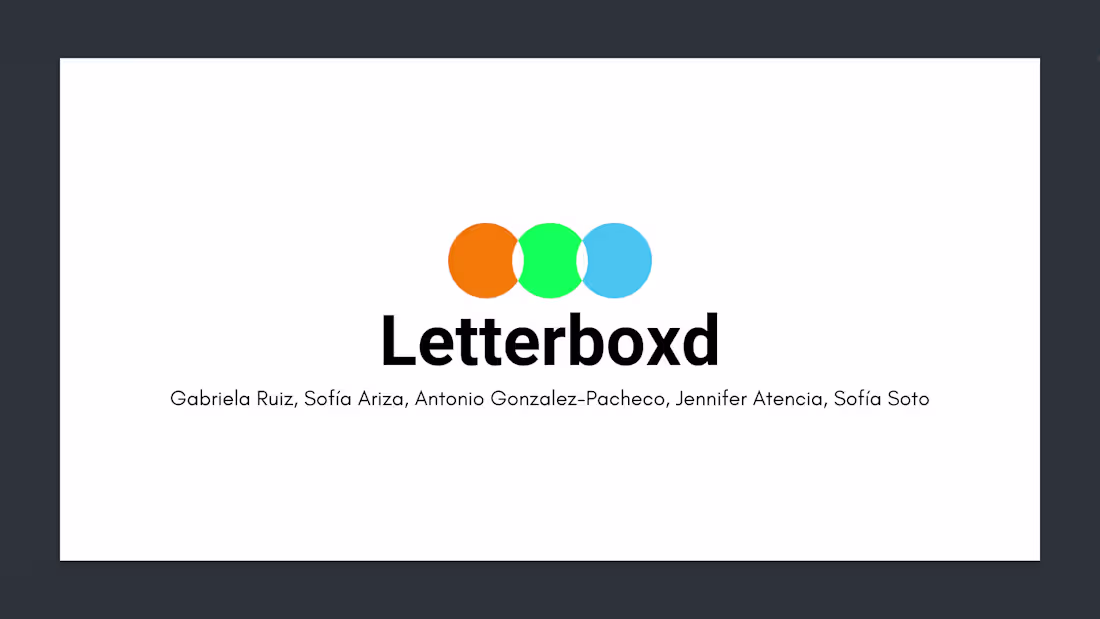 Cover image for UX- Letterboxd