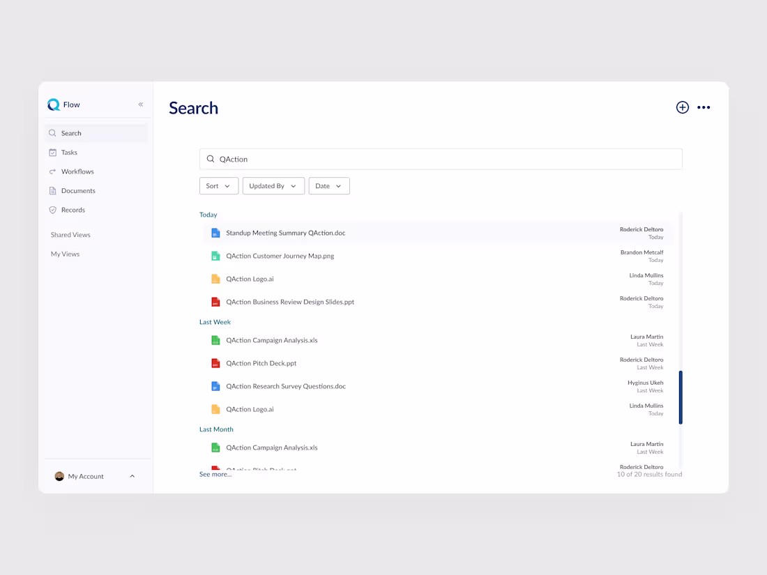Cover image for Qflow Modern File & Workflow Management Platform