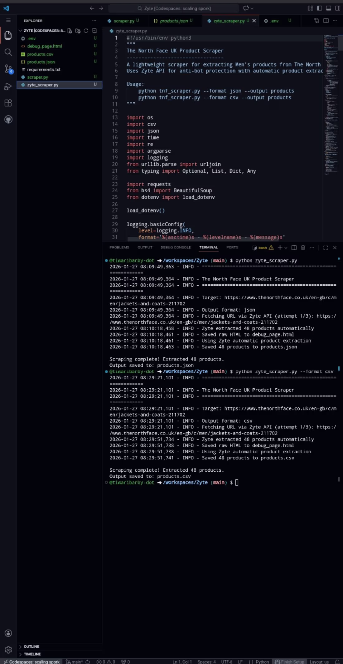 Cover image for Custom Web Scraping & Data Extraction (Python)