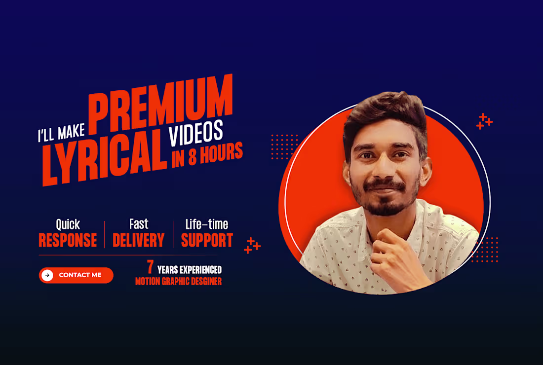 Cover image for I will make premium lyrics video