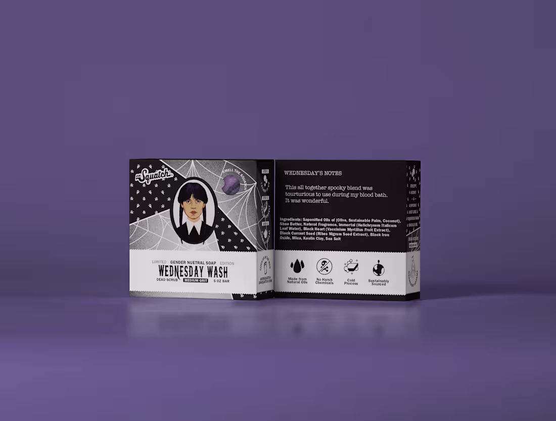 Cover image for Dr. Squatch Wednesday Concept Design