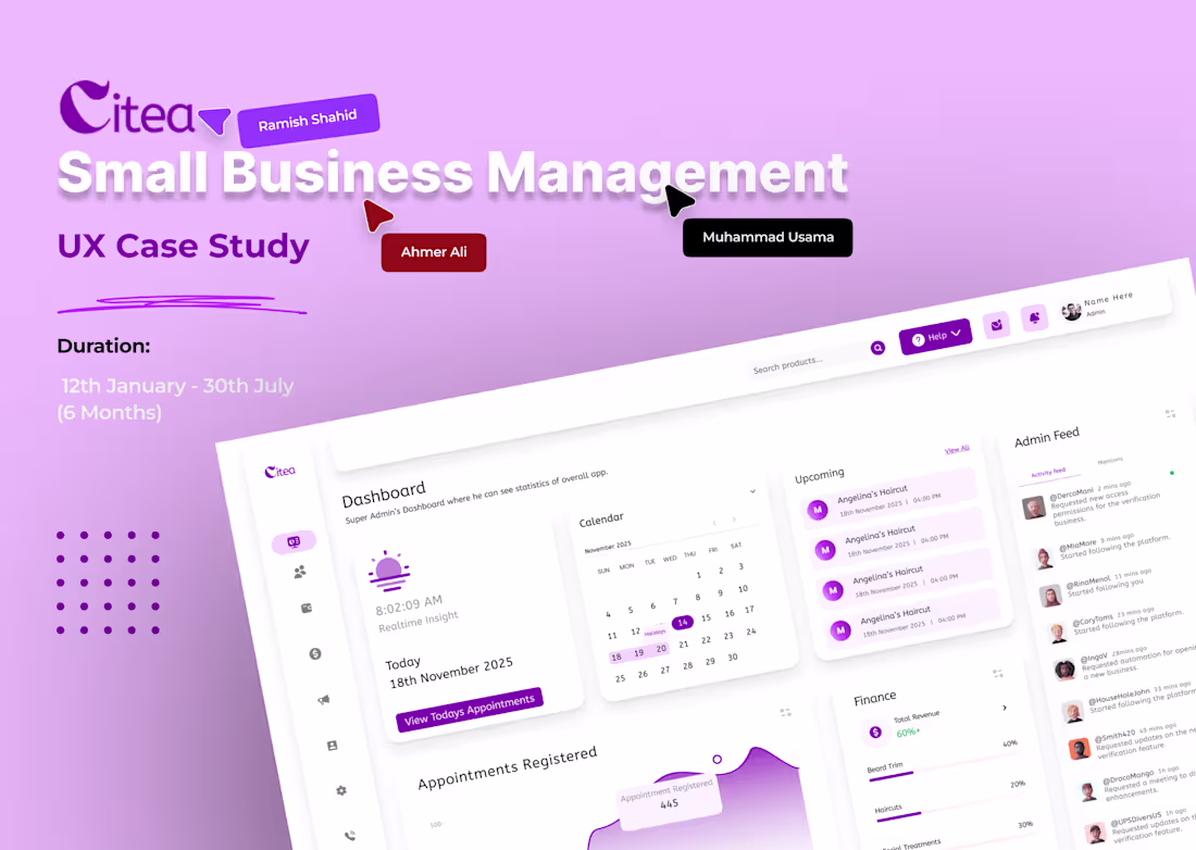 Cover image for Citea Small Business Management
