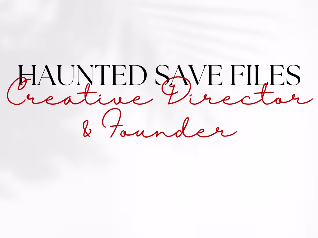 Cover image for Haunted Save Files: Niche Event Curation with Genre Cred