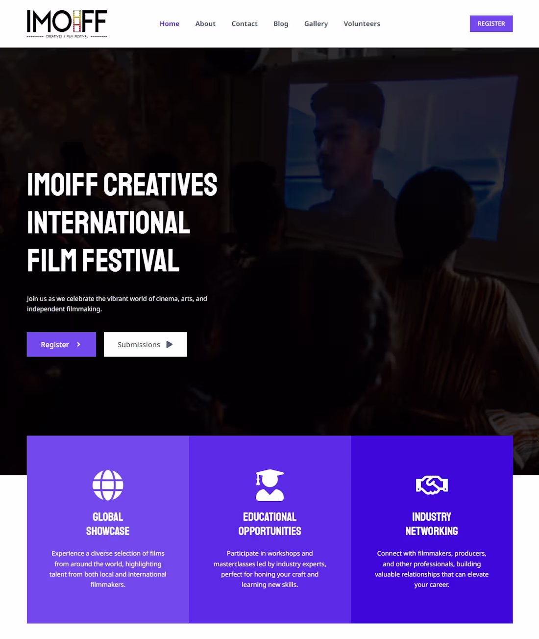 Cover image for Imo Film Festival Website Development