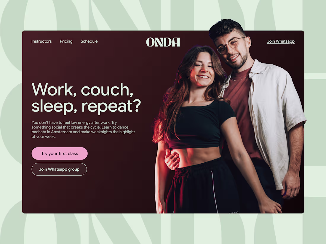 Cover image for ONDA: rapid Landing Page development for marketing campaign 