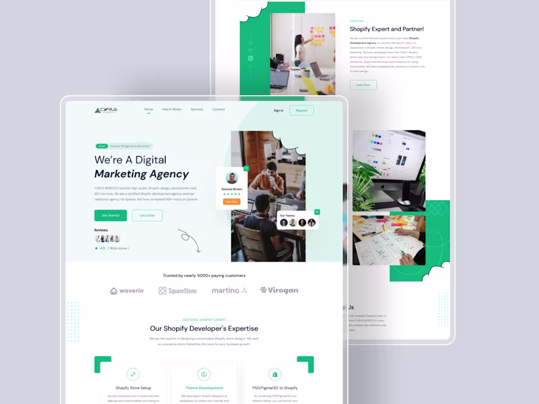 Cover image for Responsive Website Redesign