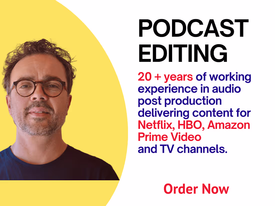 Cover image for Podcast Editing