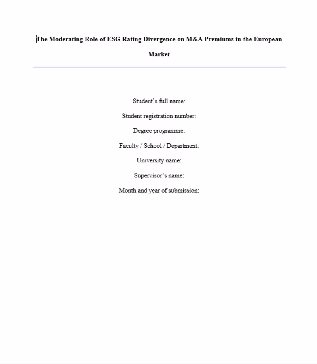 Cover image for This research investigates the relationship between target f...