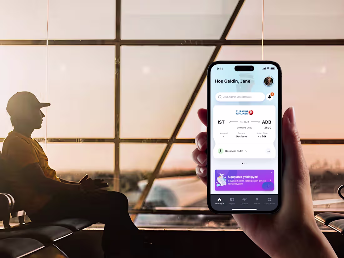 Cover image for Istanbul Airport Mobile App Redesign