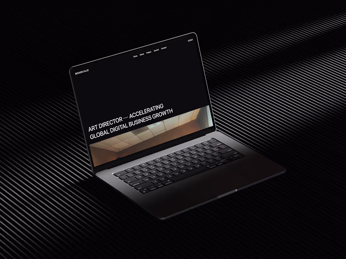 Cover image for Ollie - Premium Portfolio Website (Figma to Webflow)