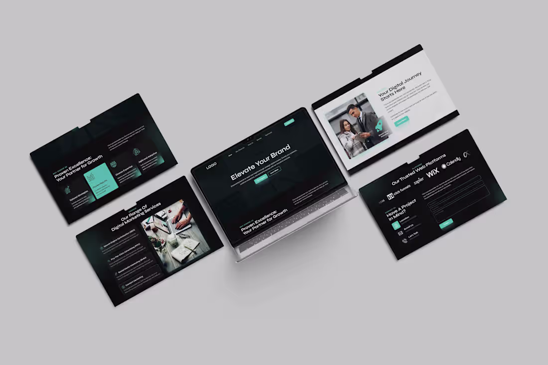 Cover image for Merry Christmas! Here our team designed and built a modern, ...