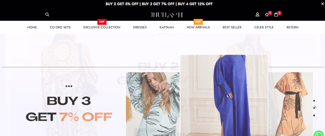 Cover image for Jhunoon – Women’s Clothing