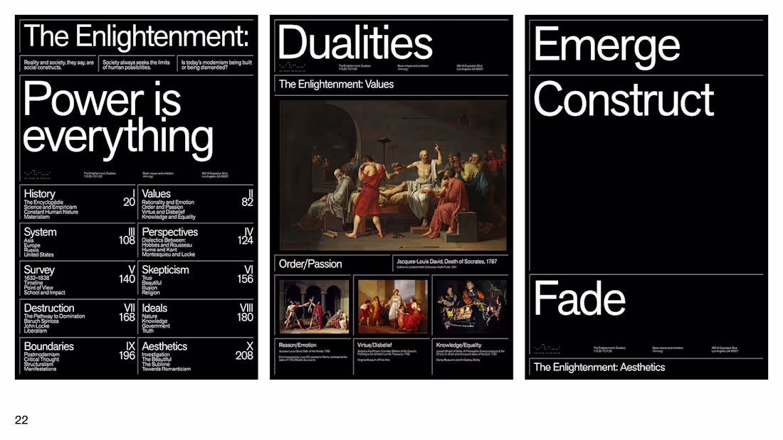 Cover image for Poster series and installation piece